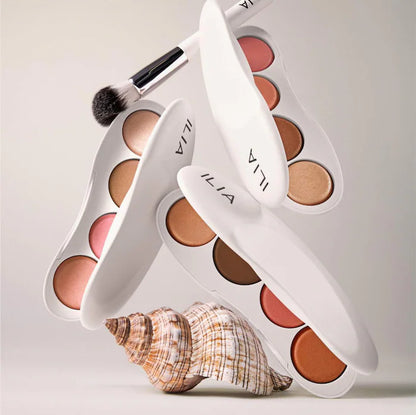The Ethereal Baked Face Palette - Long-Wear Bronzer, Highlighter & Blush *preorder*